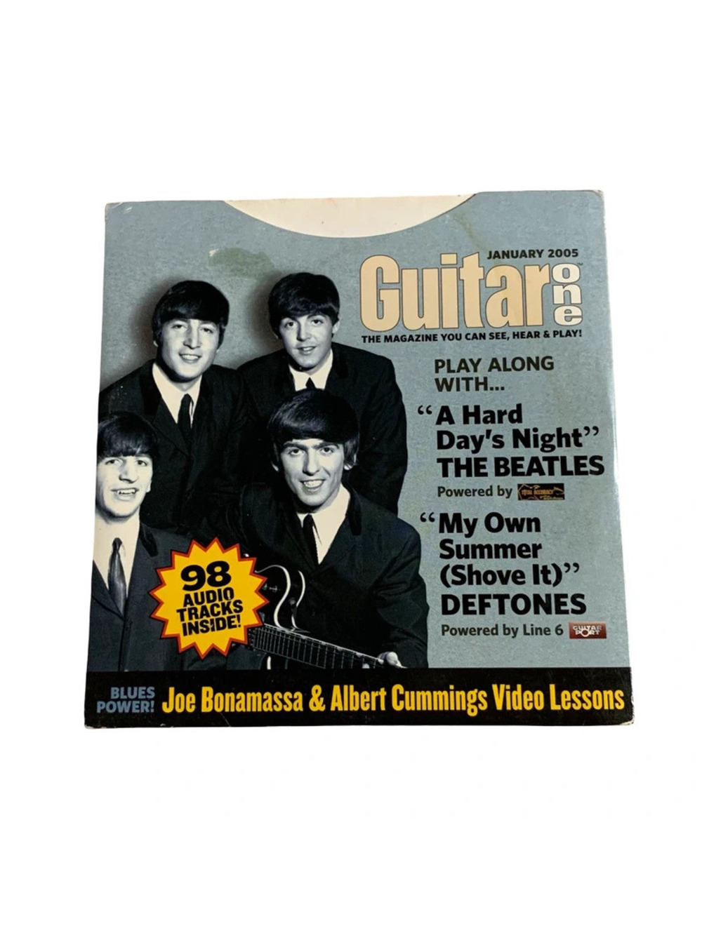 Guitar One Magazine CD-ROM Sampler Jan 2005 Beatles Deftones